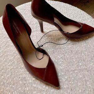 Marc New York Burgundy Heels NEW - 6